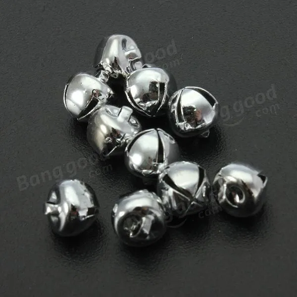 10Pcs 8MM Metal Jingle Bell Christmas Small Tinkle Bell Craft