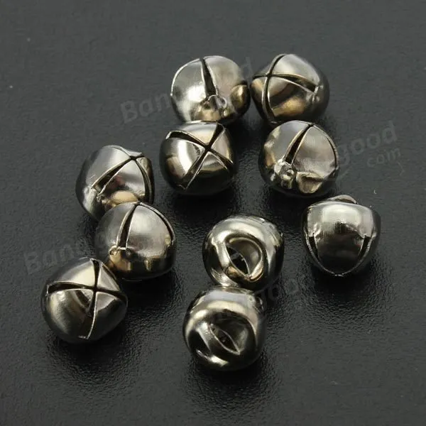 10Pcs 8MM Metal Jingle Bell Christmas Small Tinkle Bell Craft