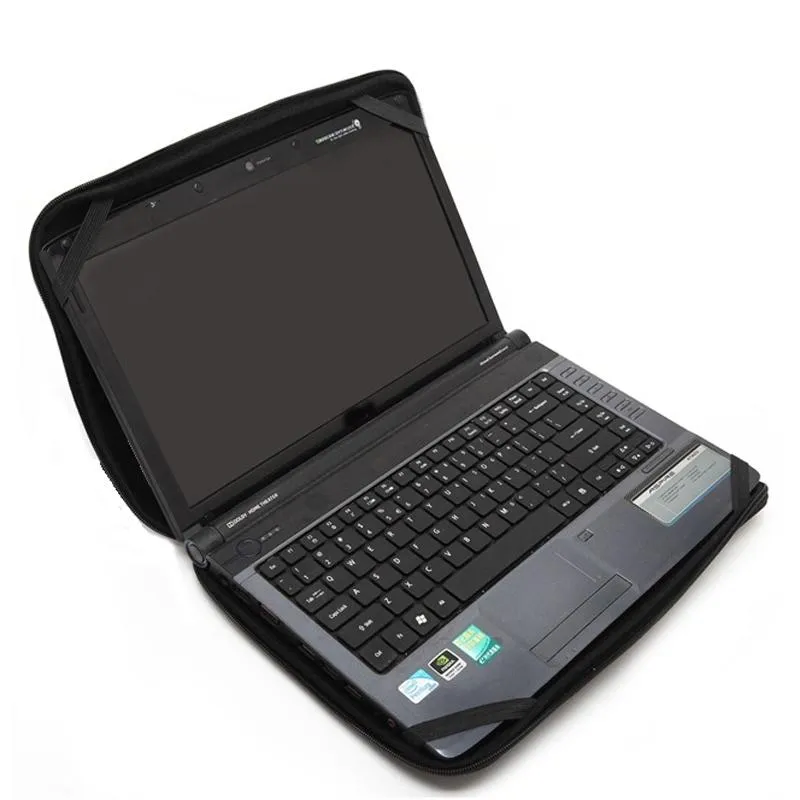 14 Four Corners Laptop Sleeve with Elastic Band - Diving Material