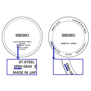 140N16GN00 Seiko Watch Crystal