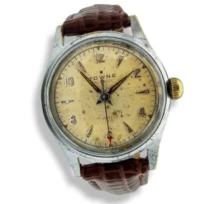 1950's TOWNE Watch 17 Jewels Incabloc AS 1187 / 94