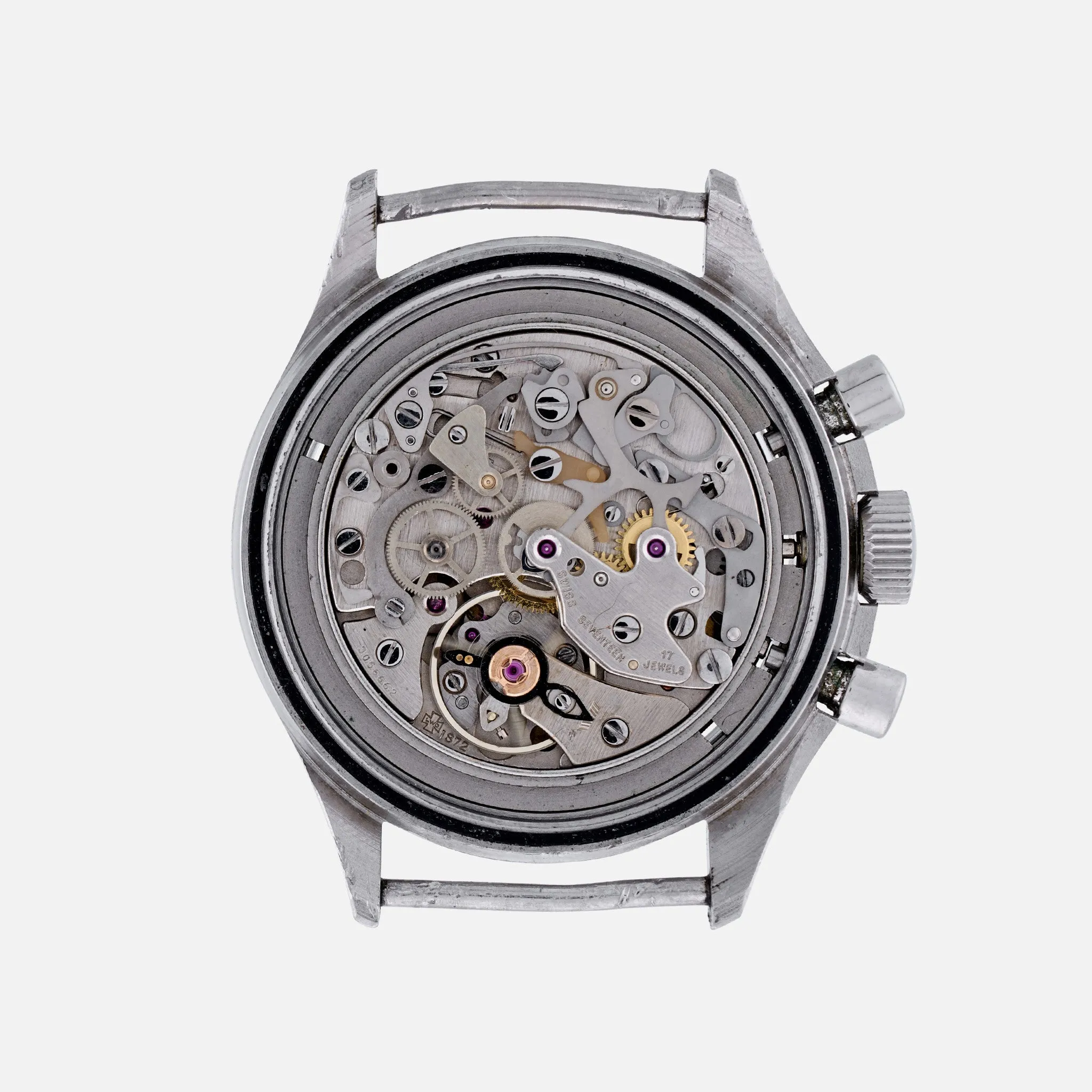 1970s Lemania 'Broad Arrow' Chronograph For The Israeli Army