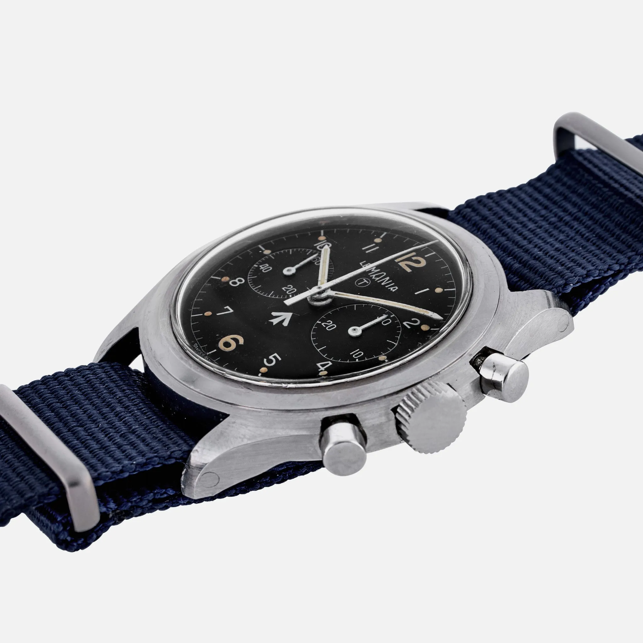 1970s Lemania 'Broad Arrow' Chronograph For The Israeli Army