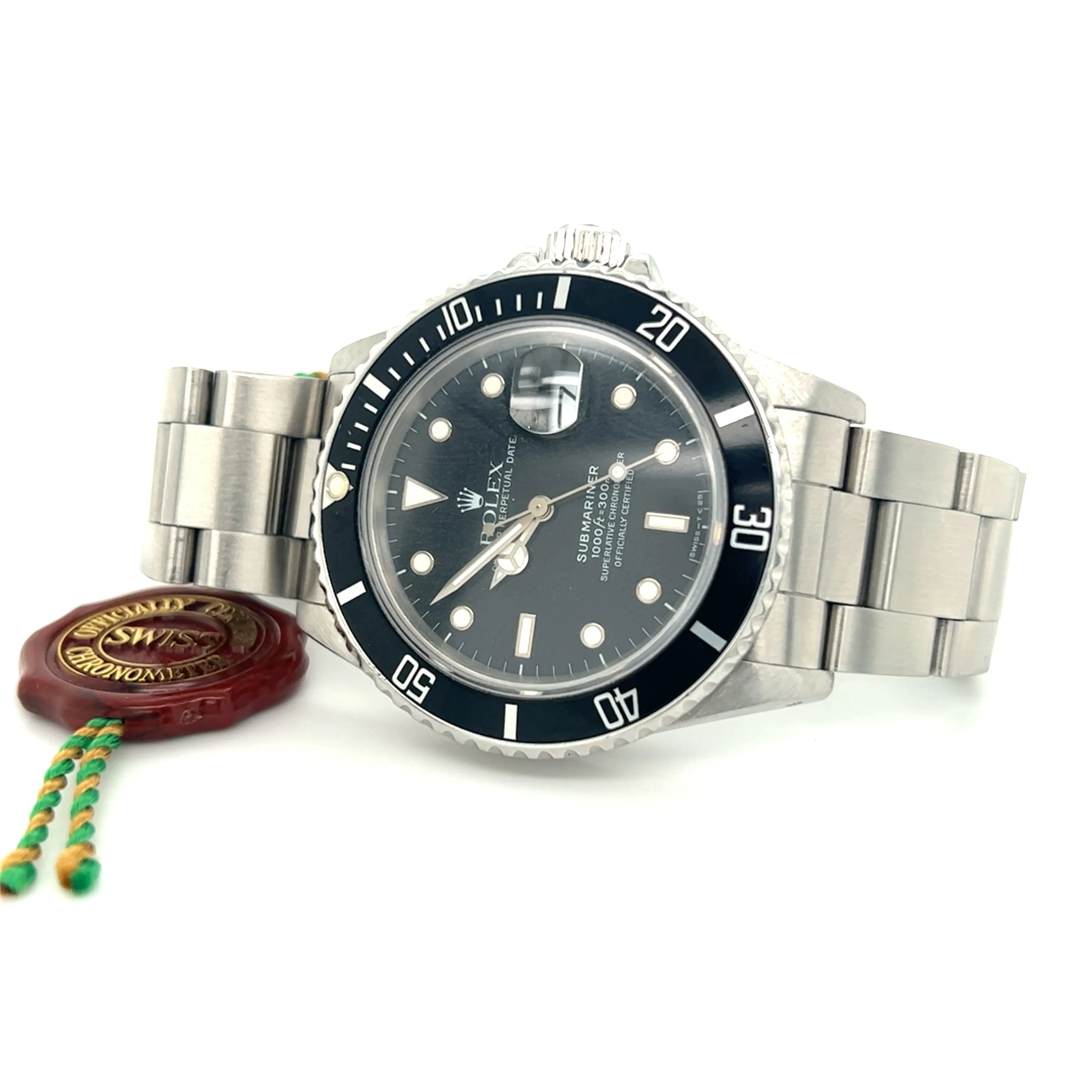 1988 Rolex Submariner ref 16,8000 Star Dust Dial