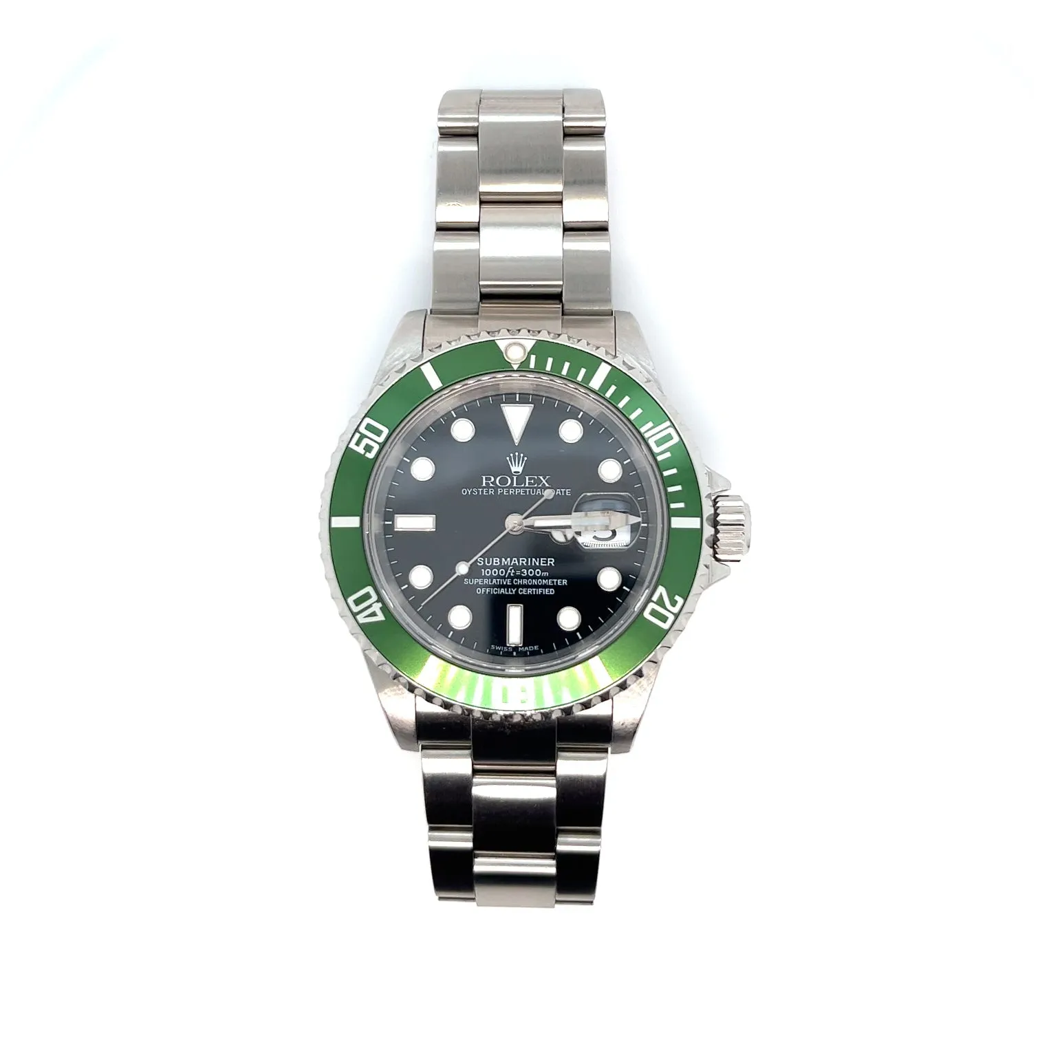 2004 Rolex Kermit Submariner reference 16610LV