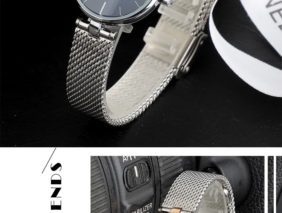 2021 Curren Blanche Luxury Quartz Ladies Watch (9038-GD)