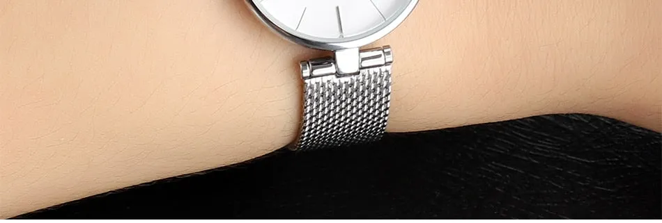 2021 Curren Blanche Luxury Quartz Ladies Watch (9038-GD)