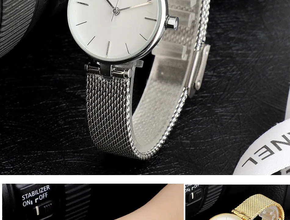 2021 Curren Blanche Luxury Quartz Ladies Watch (9038-GD)