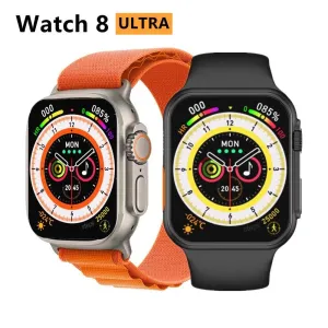 2022 Smart Watch Ultra Series 8 NFC Smartwatch Men Women Bluetooth Call Waterproof Wireless Charging HD Screen for Apple Xiaomi