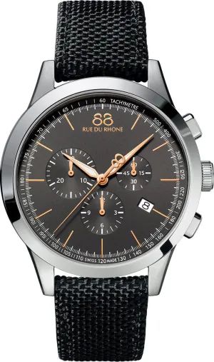 90 Rue Du Rhone Watch Rive 43mm Mens D