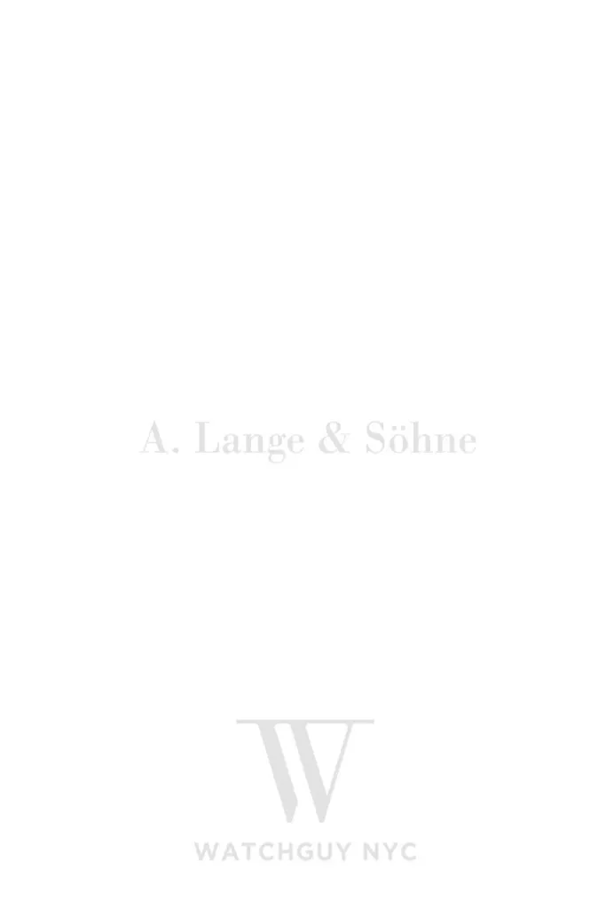 A. Lange & Sohne 1815 Up Down 234.026 Watch