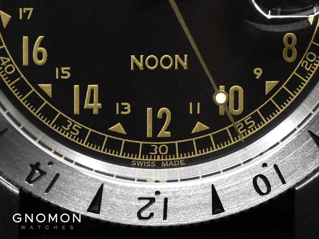 Airman Vintage NOON Black Ref. GL0377