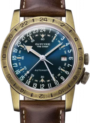 Airman Vintage "The Chief" GMT Aged Blue Ref. GL0308