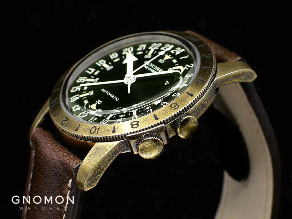 Airman Vintage "The Chief" GMT Aged Green Ref. GL0307