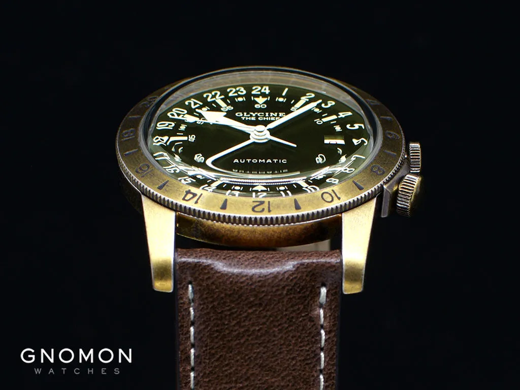 Airman Vintage "The Chief" GMT Aged Green Ref. GL0307