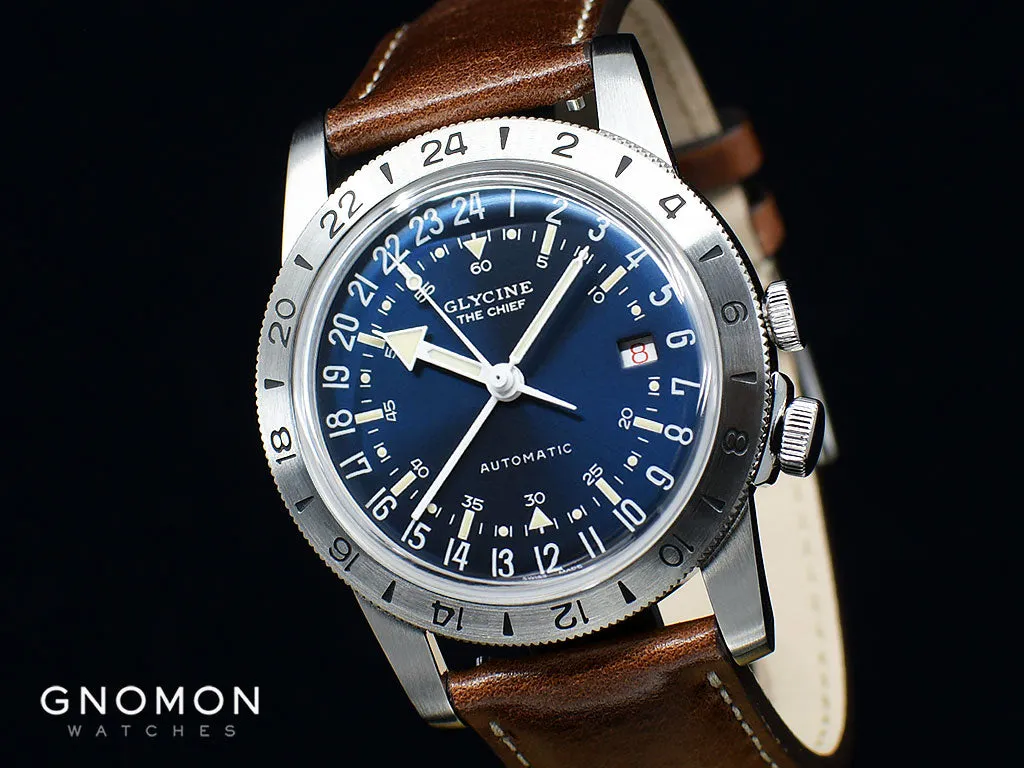 Airman Vintage "The Chief" GMT Blue Ref. GL0306