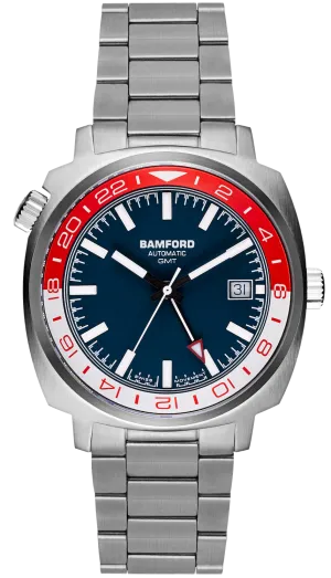 Bamford GMT Steel Red White