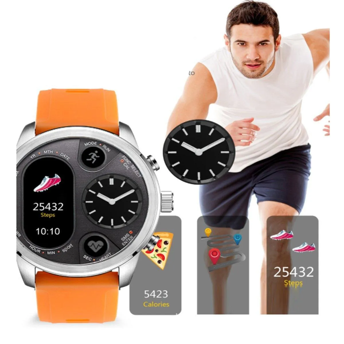 Best Alista Rugged Unisex Smart Watches for sale