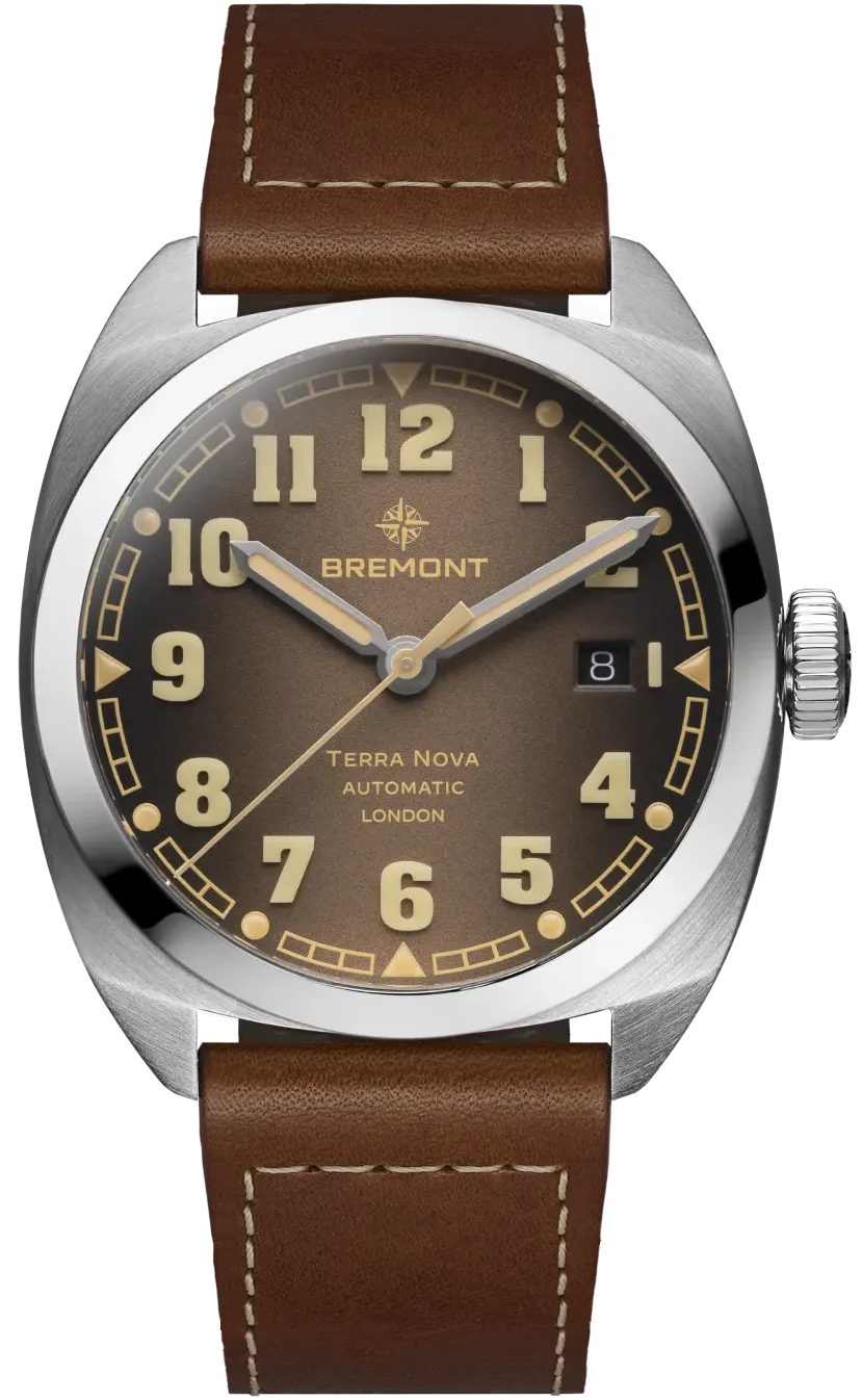 Bremont Terra Nova 40.5 Date Caramel Leather Limited Edition D