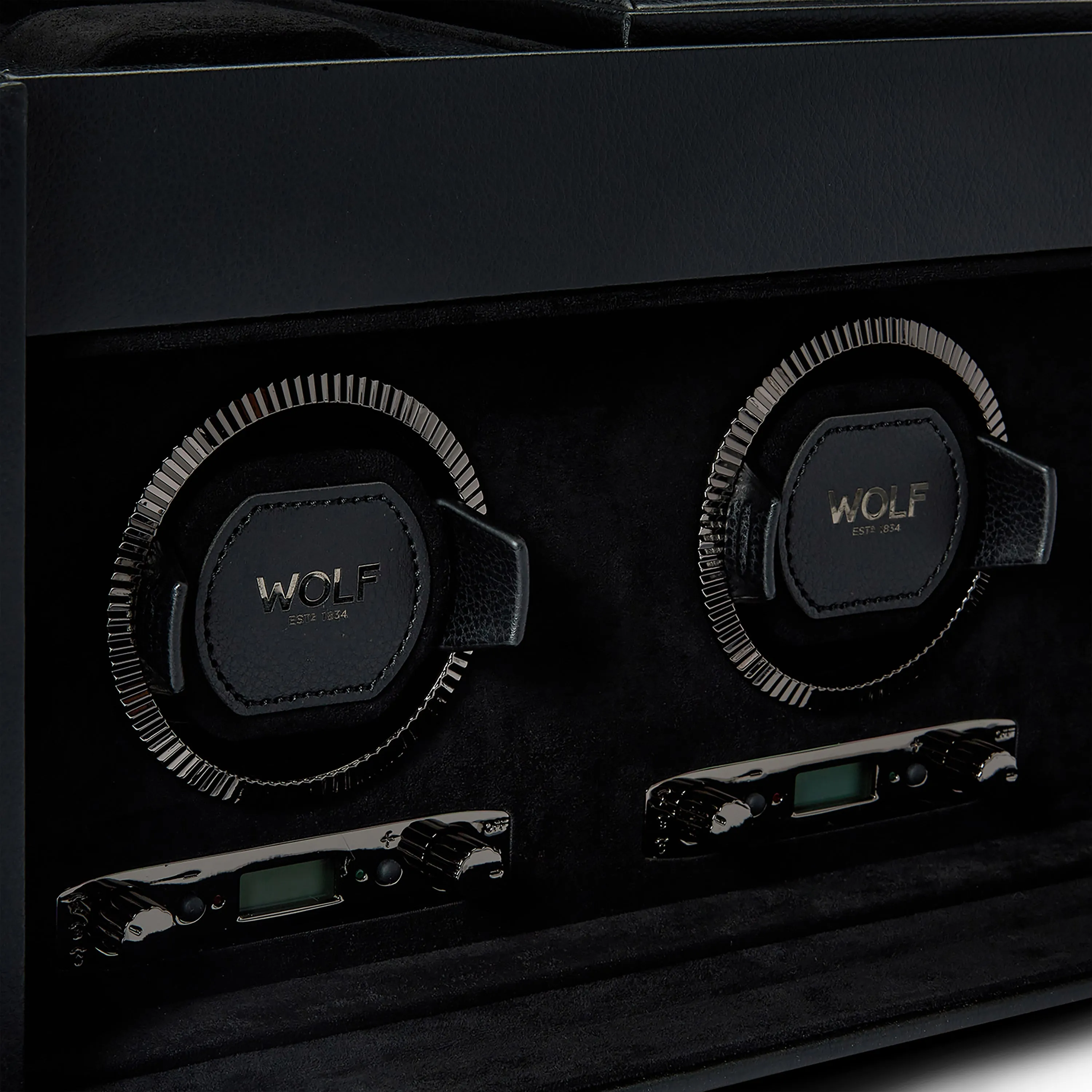 British Racing Triple Watch Winder With Storage