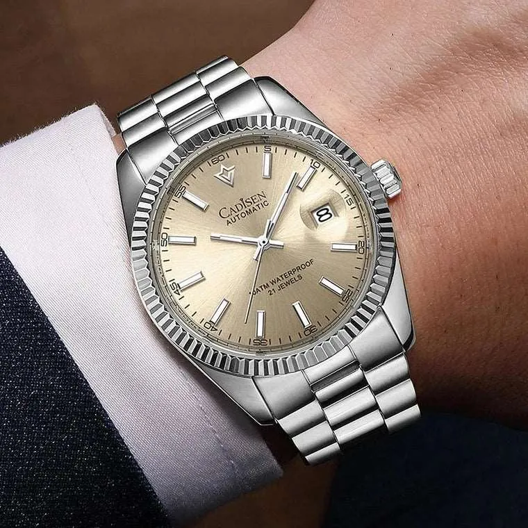 Cadisen Datejust 40 Men's Automatic Homage Watches