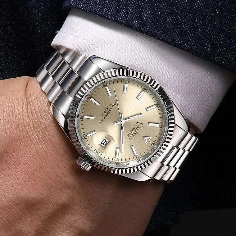 Cadisen Datejust 40 Men's Automatic Homage Watches