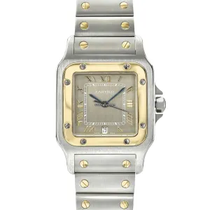 Cartier Santos Galbee 187901 Two Tone