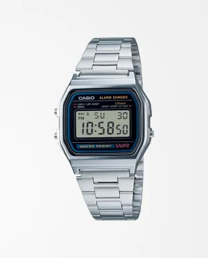 Casio - Classic Digital 50 A158WA-1W Watch - Silver