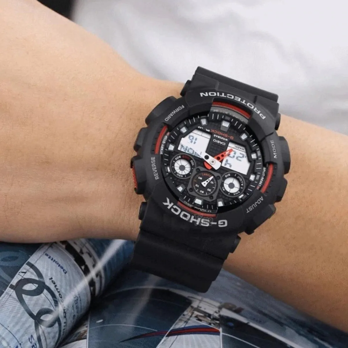 Casio - G-SHOCK - GA-100-1A4DR