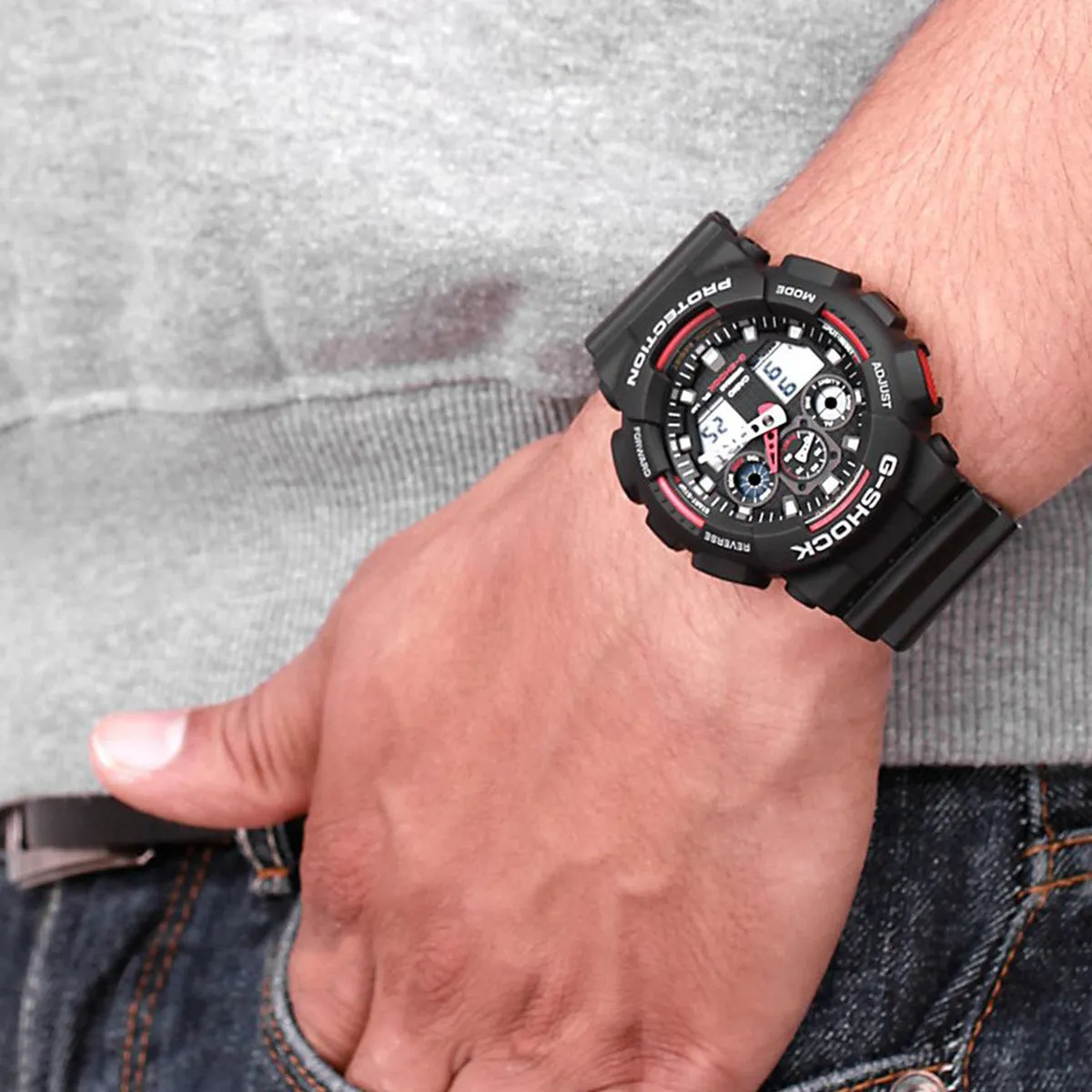 Casio - G-SHOCK - GA-100-1A4DR