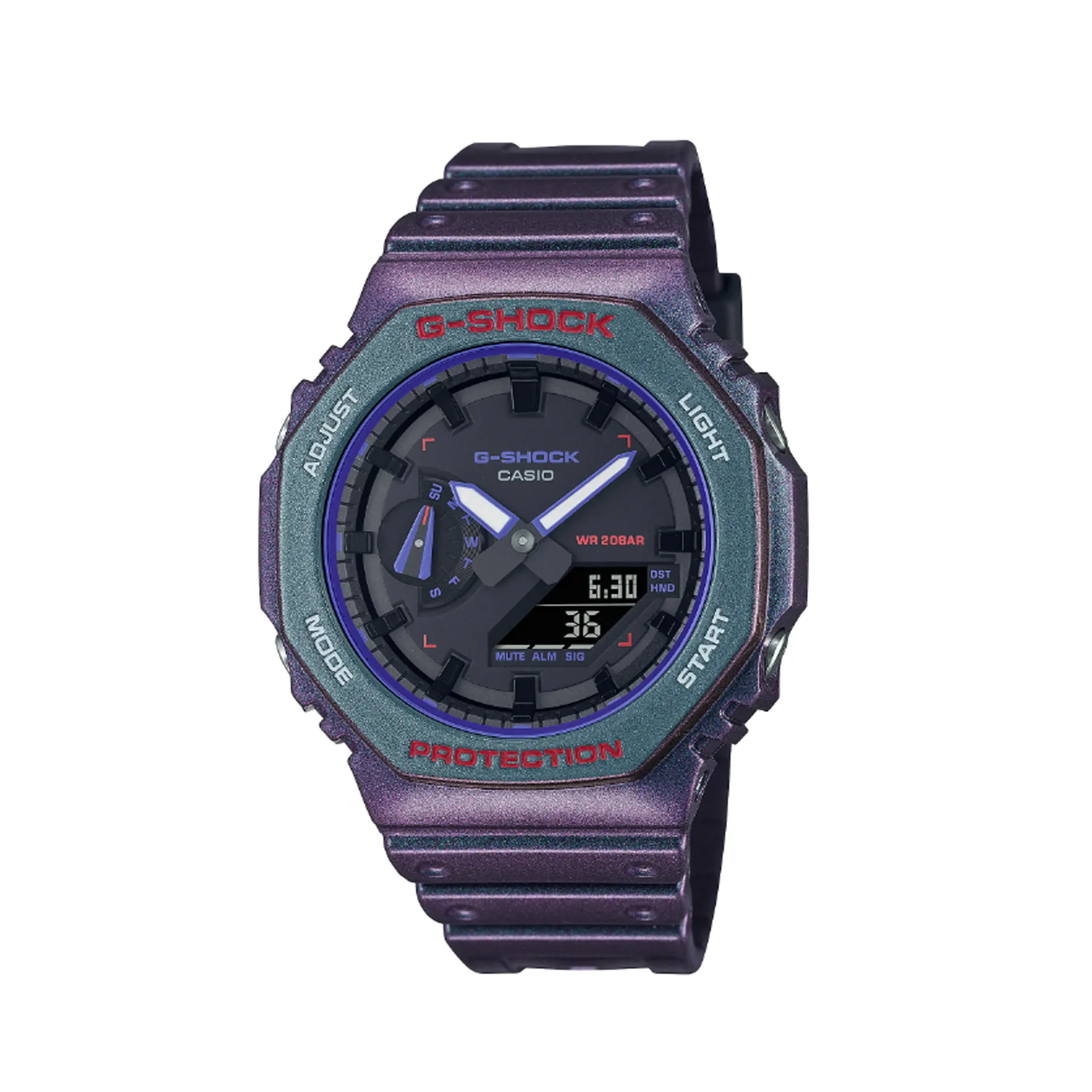 Casio G-SHOCK Men's 'Aim High' Analogue Digital Watch GA2100AH-6AD