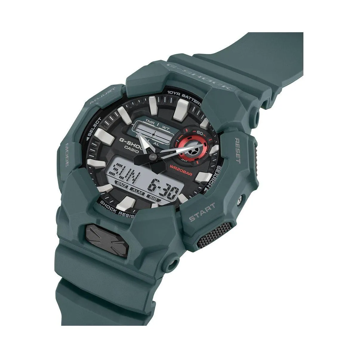 CASIO G-SHOCK Mod. NEW RUGGED BASIC Analog-Digital a with 10-Year Battery