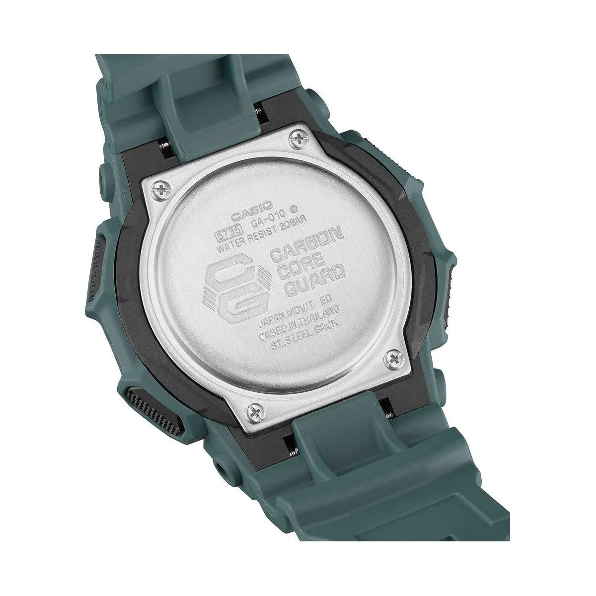 CASIO G-SHOCK Mod. NEW RUGGED BASIC Analog-Digital a with 10-Year Battery