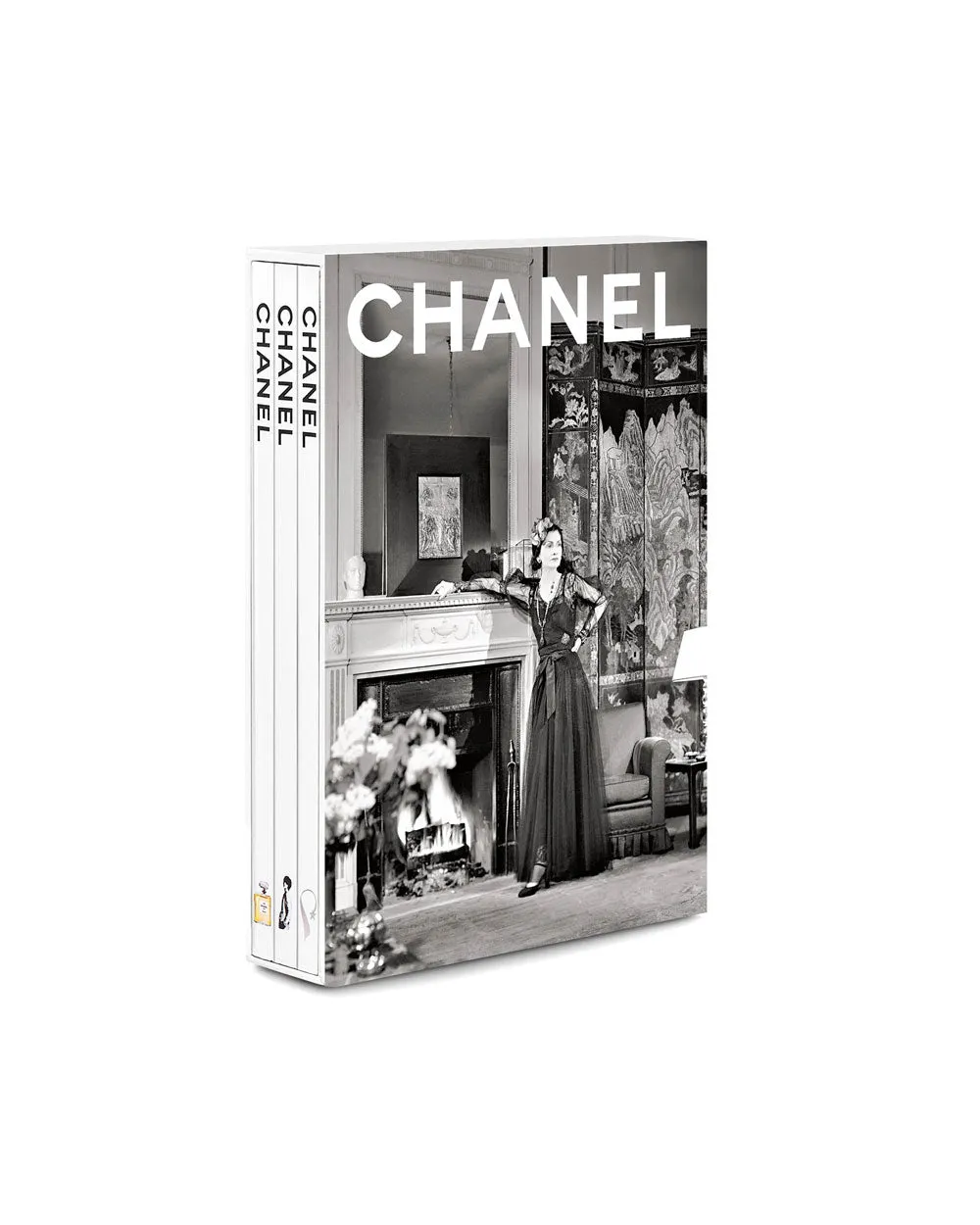 Chanel Three Book Slipcase