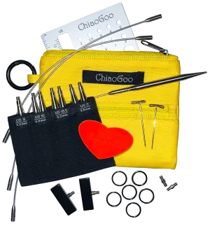 ChiaoGoo Twist Shorties (Large - Yellow)