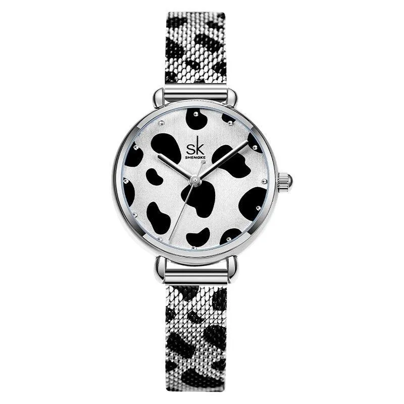 Chic Leopard Print Quartz Watch
