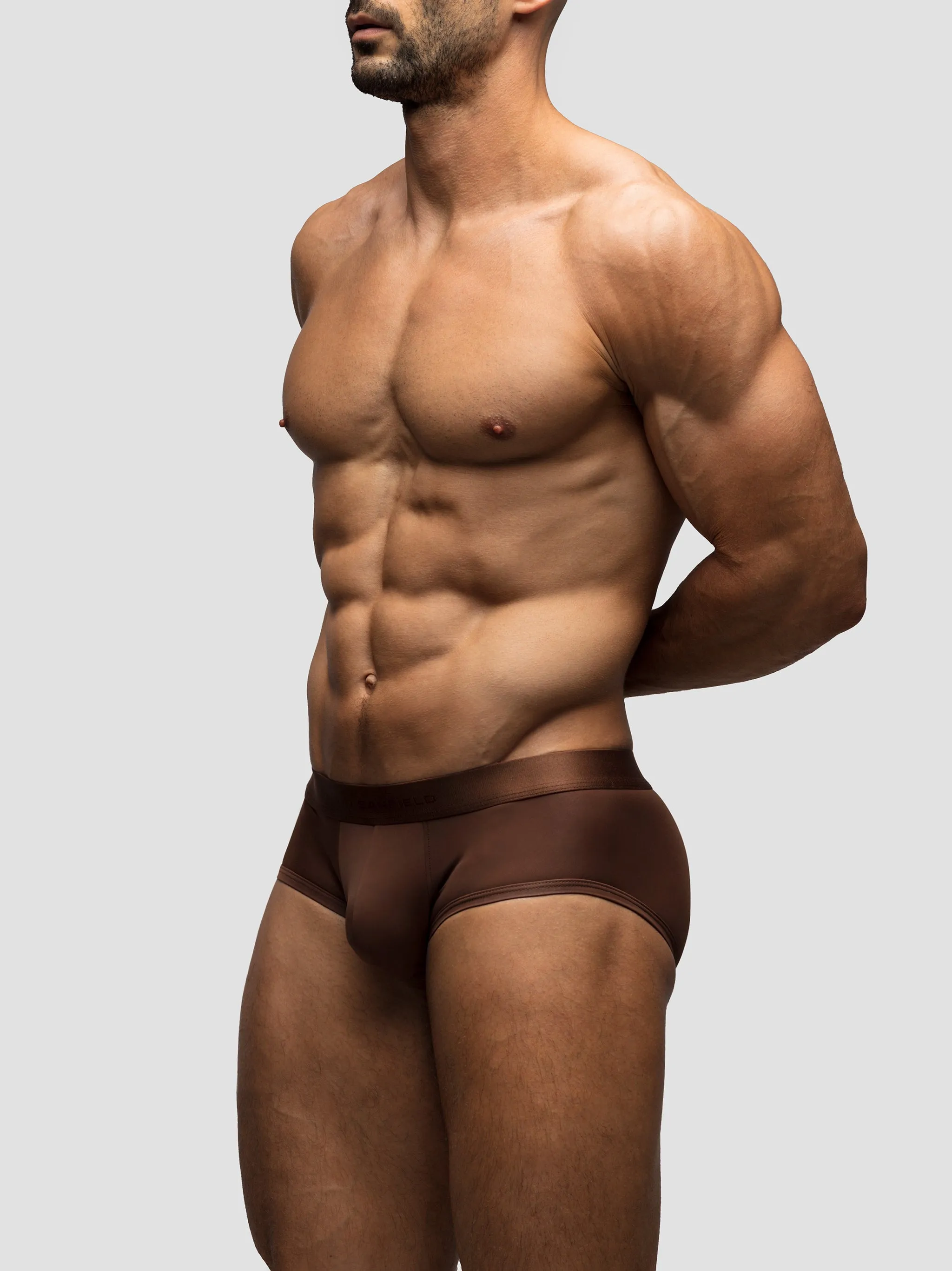Chocolate Mid-Rise Brief