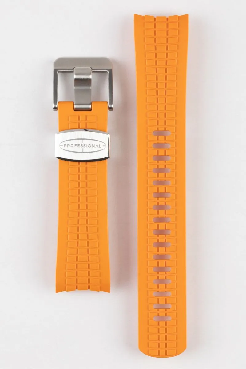CRAFTER BLUE CB11 'Aquanaut' Rubber Watch Strap for Seiko SKX Series – ORANGE