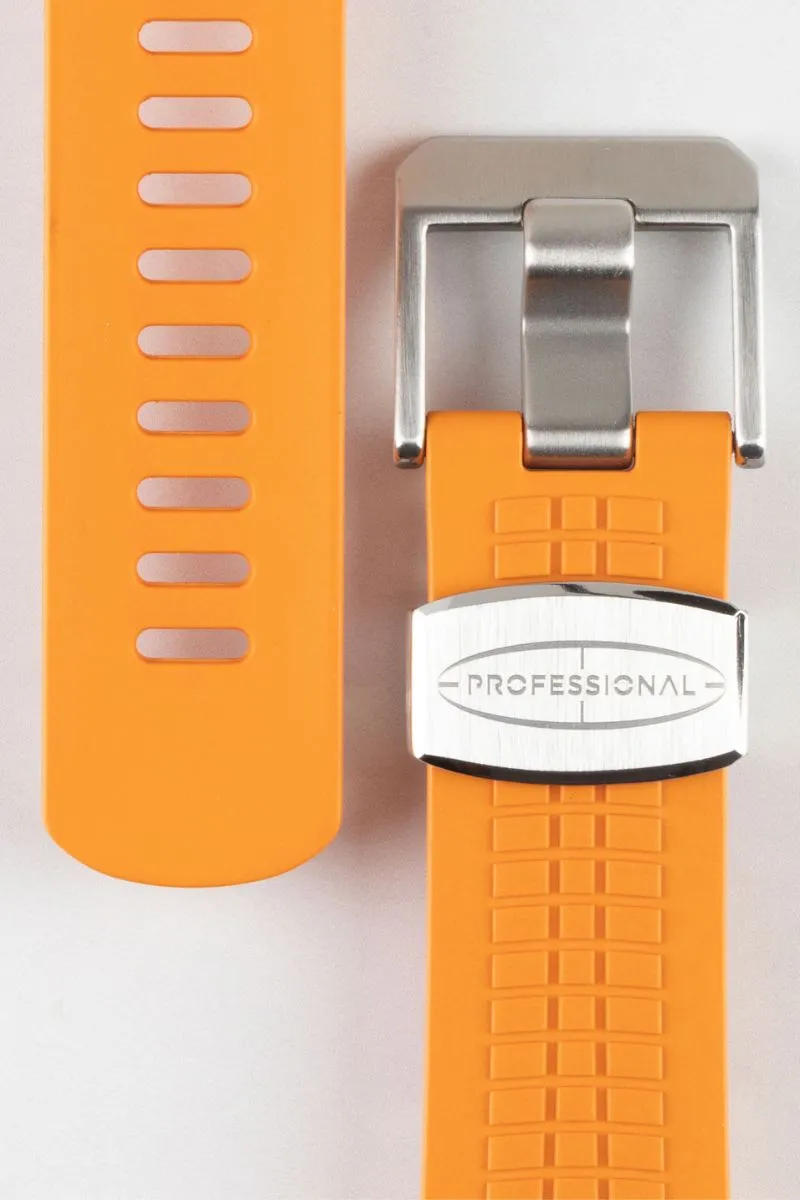 CRAFTER BLUE CB11 'Aquanaut' Rubber Watch Strap for Seiko SKX Series – ORANGE