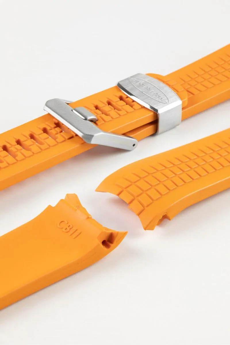 CRAFTER BLUE CB11 'Aquanaut' Rubber Watch Strap for Seiko SKX Series – ORANGE