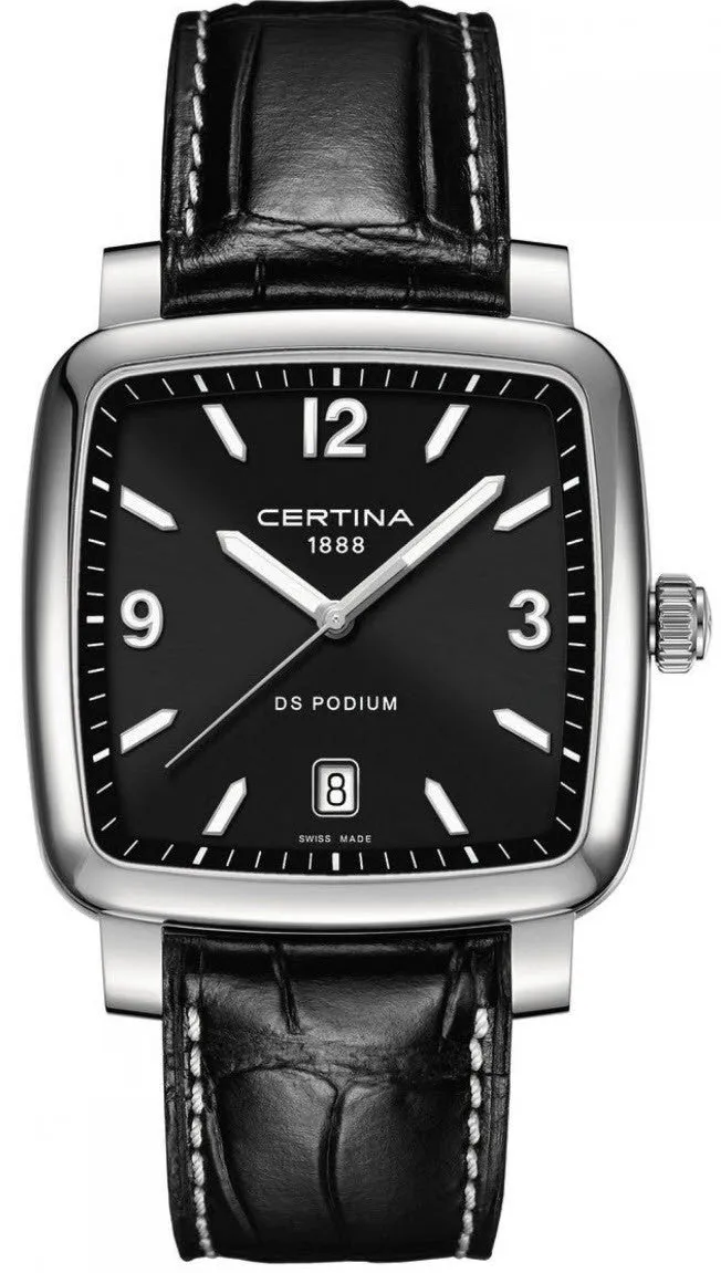 CRT Watch DS Podium Square Quartz D
