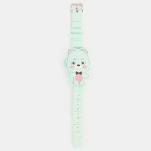 Digital Character Wrist Watch For Kids
