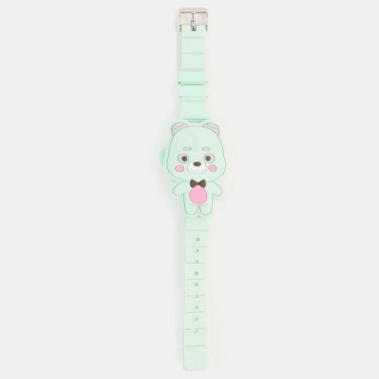 Digital Character Wrist Watch For Kids