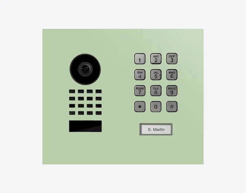 DoorBird IP Intercom Video Door Station D1101KH, Flush Mount with Keypad