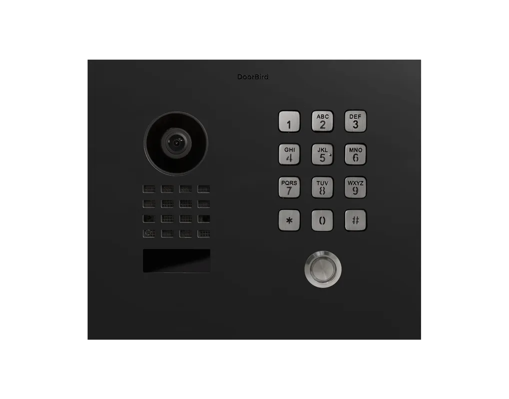 DoorBird IP Intercom Video Door Station D1101KH, Flush Mount with Keypad