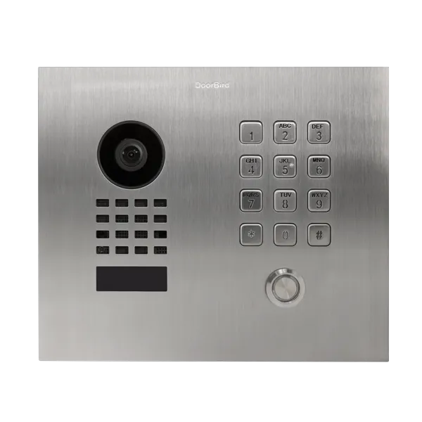 DoorBird IP Intercom Video Door Station D1101KH, Flush Mount with Keypad