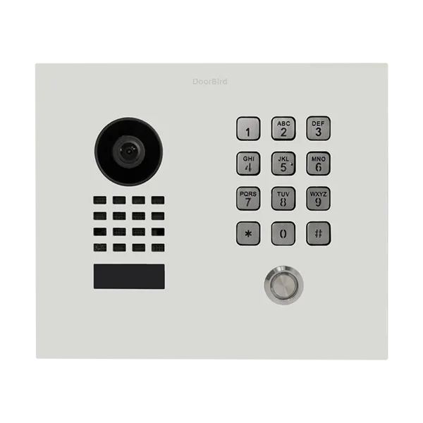 DoorBird IP Intercom Video Door Station D1101KH, Flush Mount with Keypad