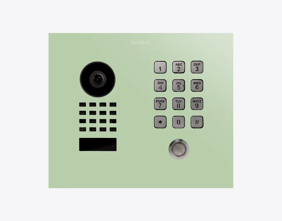 DoorBird IP Intercom Video Door Station D1101KH, Flush Mount with Keypad