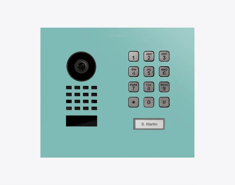 DoorBird IP Intercom Video Door Station D1101KH, Flush Mount with Keypad