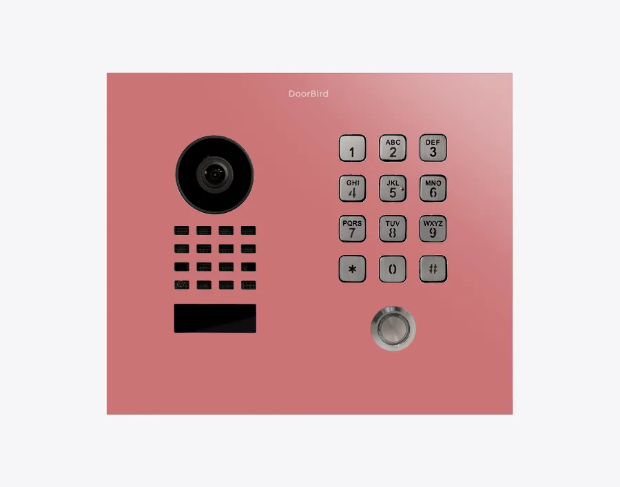 DoorBird IP Intercom Video Door Station D1101KH, Flush Mount with Keypad